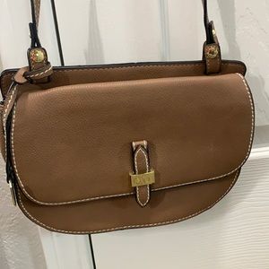 Chest nut cross body purse